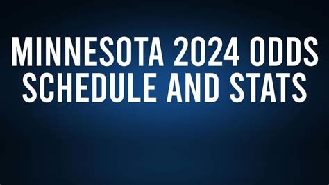 2023 Minnesota Golden Gophers odds: Over/Under Win Total odds.